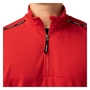 BAUER 1/2 Zip Fleece Team - rot - Sr.