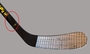 Warrior Covert QR6 Pro Grip Stick Senior 85 Flex, links, schwarzes Design   >