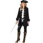 Piraten Kost�m Piratin Mantel deluxe f�r Damen