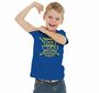 Schulanfang T-Shirt Kindergarten Das WARS Royalblau f�r Kinder
