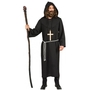 M�nch Kost�m Kutte schwarz Klosterbruder f�r Herren