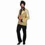 Paillettenjacke Gold Showman f�r Herren
