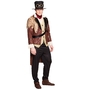 Steampunk Kost�m Victor f�r Herren inkl. Hut 
