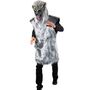 Wolf Kost�m grauer Wolf Isegrim mit Maske f�r Herren