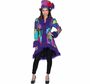 Garde Mantel im Patchwork-Look bunt f�r Damen
