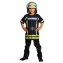 Feuerwehrmann Kost�m Spielshirt bedruckt f�r Kinder