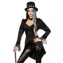 Gothic Kurzmantel Frack mit Spitze f�r Damen