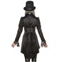 Gothic Kurzmantel Frack mit Spitze f�r Damen