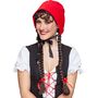 Rotk�ppchen Haube Rot M�rchen Kost�m-Zubeh�r f�r Erwachsene
