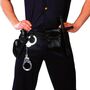Polizei-G�rtel mit Spielzeugwaffe & Zubeh�r Polizei-Kost�m Accessoire