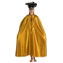 Venezia Kost�m Umhang mit Kapuze gold f�r Erwachsene
