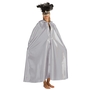 Venezia Kost�m Umhang mit Kapuze silber f�r Erwachsene