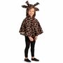 Giraffen Kost�m Lotti Tier-Cape Braun gefleckt f�r Kinder