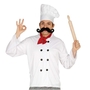 Koch Kost�m Pizzab�cker f�r Herren 