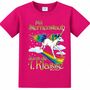 Einhorn T-Shirt Mit Sternenstaub durch die 1. Klasse pink Einschulung