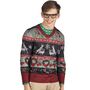 Sweatshirt Weihnachten Ugly Christmas Sweater d�nnes Langarm-Shirt bedruckt f�r Herren