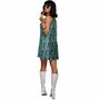 Hippie Kost�m Retro Kleid mit Sonnenbrille f�r Damen