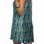 Hippie Kost�m Retro Kleid mit Sonnenbrille f�r Damen