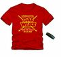 Schulanfang T-Shirt DAS WARS Rot mit Silikon-Armband f�r Kinder 