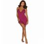 Damen Neglig� Nachthemd pink mit Spitze
