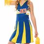 Cheerleader Kost�m Blue Arrow f�r Kinder