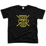T-Shirt Kinder Grundschule Das Wars Schwarz mit Spruch