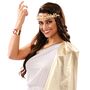 Diadem r�mischer Kopfschmuck Gold Haarreif Lorbeerkranz f�r Erwachsene