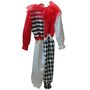 Harlekin Kost�m Clown Carlo mit Hut f�r Kinder