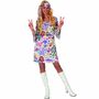 Hippie Kost�m Alice Blumen-Kleid f�r Damen