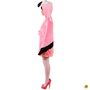 Flamingo Kost�m Rosalie mit Handtasche f�r Damen