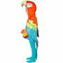 Papagei Kost�m bunter Vogel Polly f�r Kinder