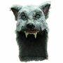Wolf Maske Grauer Wolf Deluxe 37 cm Kost�m-Zubeh�r f�r Erwachsene
