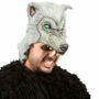 Wolf Maske Grauer Wolf Deluxe 37 cm Kost�m-Zubeh�r f�r Erwachsene