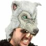 Wolf Maske Grauer Wolf Deluxe 37 cm Kost�m-Zubeh�r f�r Erwachsene