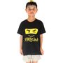 Kinder T-Shirt Schulkind ABC-Sch�tze, schwarz