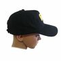 Basecap Ninja M�tze schwarz-gelb f�r Kinder