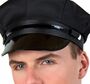 Chauffeur Fahrerm�tze KW 60 cm schwarz Chauffeurm�tze Kost�m Zubeh�r