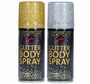 Bodyspray Glitzer K�rperfarbe f�r die Haut Schminke, Kost�m-Zubeh�r