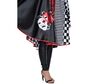 Pierrot Harlekin Poncho Harlekina f�r Damen