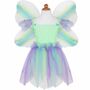Schmetterling Kost�m Aurora inkl. Fl�geln und Feenstab f�r Kinder