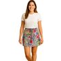 Hawaii Rock Sommer-Rock mit Blumen-Print f�r Damen
