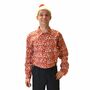 Weihnachts-Hemd Rentier Rudolf f�r Herren mit Christmas-Motiv