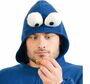 Keksmonster Kost�m blaues Monster liebt Kekskr�mel f�r Erwachsene