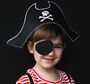 Piraten Hut mit Augenklappe f�r Kinder aus Papier Party-Deko Zubeh�r
