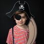 Piraten Hut mit Augenklappe f�r Kinder aus Papier Party-Deko Zubeh�r