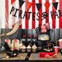 Piraten Platz-Set 40 x 30 cm Schatzkarte Party-Deko Kindergeburtstag, 6 St�ck