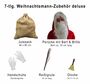 Deluxe Weihnachtsmann Kost�m Zubeh�r Set 7-tlg.