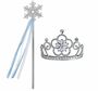 Eisk�nigin Elsa Diadem und Zauberstab Eisprinzessin f�r Kinder