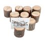 Tischkartenhalter Nummernhalter aus Holz Hochzeit Geburtstag, 9 St�ck
