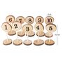 Tisch Nummernhalter aus Holz nummeriert Hochzeit Geburtstag, 10 St�ck